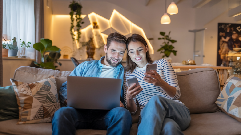 Couples modernes et digitalisation